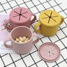Copo para Bebê em Silicone Anti Derramamento Copinho para Introdução Alimentar Cor:Amarelo - 13