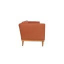 Ver imagem 6 de Sofá Expert 4 Lug Corino 81x219x85 cm Marrom Paçoca