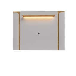 Rack com Painel até 75 Polegadas Pés em Aço 180cm Juquehy Maresias - 6