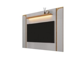 Rack com Painel até 75 Polegadas Pés em Aço 180cm Juquehy Maresias - 5