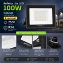 Ver mais imagens de Refletor Lite LED 100W 6500k Autovolt 7500 Lumens Lumanti