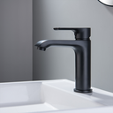 Ver imagem 2 de Torneira Misturador Monocomando Preto Fosco Redondo Banheiro 1258PF Harmony Misturador Baixo 1258PF