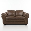 Ver imagem 2 de Sofá 2 Lugares 157cm Firenze Courino Cappuccino Linha Premium Elegante Resistente Confortável Sala e