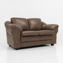 Ver imagem 3 de Sofá 2 Lugares 157cm Firenze Courino Cappuccino Linha Premium Elegante Resistente Confortável Sala e