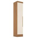 Ver imagem 5 de Quarto Modulado Casal Completo 6 Peças 6 Portas 5 Gavetas com Maleiro e Espelhos Smart Plus Yescasa Bege/Cinamomo Off/White