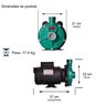 Bomba Monoestágio Th-16 2,0 Cv Rotor 148mm Monofásico Motor Thebe - 2