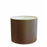 Cúpula Abajur e Luminária em Tecido Cilíndrica Vivare Cp-7007 Ø20x22cm - Bocal Nacional - Cáqui - 1