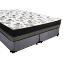 Ver imagem 7 de Cama Box Casal Suede Bipartido + Colchão Ortobom Iso Dupla Face 138x188x60 Cor:cinza