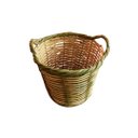 Ver imagem 3 de Cesto Balaio de Bambu 60cm com Alça - Artesanato Sustentável e Versátil