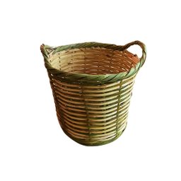 Cesto Balaio de Bambu 60cm com Alça - Artesanato Sustentável e Versátil - 4