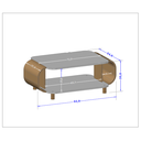 Ver imagem 3 de Mesa de Centro Floripa 35cm X 92cm