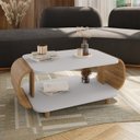 Ver imagem 1 de Mesa de Centro Floripa 35cm x 92cm Bege