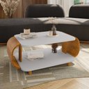 Ver imagem 1 de Mesa de Centro Floripa 35cm x 92cm Bege