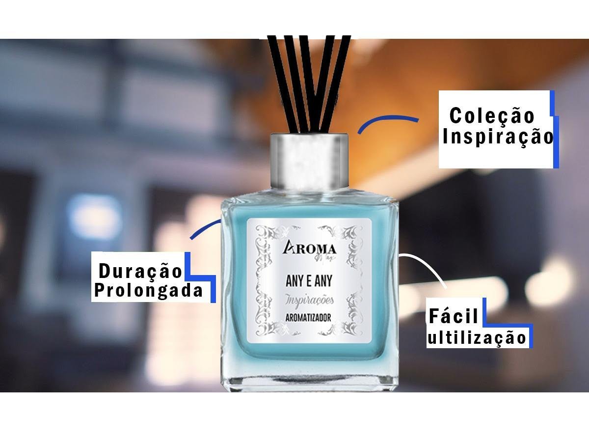Difusor Aromatizador de Varetas 350ml Flor de Figo - 4