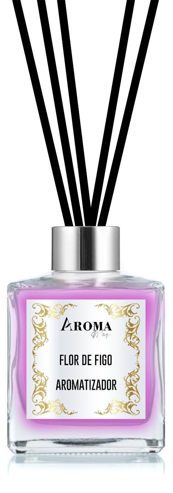 Difusor Aromatizador de Varetas 350ml Flor de Figo - 1