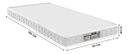 Ver imagem 2 de Colchão Solteiro 100% Espuma D20 Confort 88x188x12cm Branco