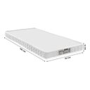 Ver imagem 2 de Colchão Solteiro 100% Espuma D20 Confort 88x188x12cm Branco