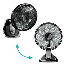 Ventilador de Mesa e Parede Silencioso 127v 180w 8 Pás 50cm Wap Flow Turbo - 5