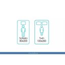 Ver imagem 2 de Cama c/Controle Articulada Motorizada Probel +Colchão Cavalcante -