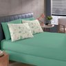 Jogo de Cama Buettner Queen Malha Basic Sandrine 3 Pçs Menta - 3