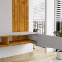 Ver imagem 7 de Painel para TV até 65 Polegadas 177CMX136CM Búzios Marrom