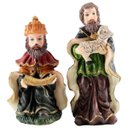 Ver imagem 2 de Decoração Enfeite Presépio Natal Escultura Resina 11 Peças