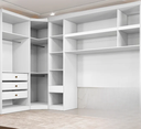 Ver imagem 3 de Modulado Casal 8 Portas 100%MDF Neve - Novo Horizonte