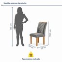 Ver imagem 4 de Conjunto 4 Cadeiras para Sala de Jantar Arthus