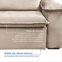 Ver imagem 6 de Sofá Retrátil e Reclinável 200cm Cupuaçu CabeCasa MadeiraOriginals