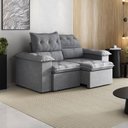 Ver imagem 1 de Sofá Retrátil e Reclinável 200cm Cupuaçu CabeCasa MadeiraOriginals