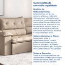 Ver mais imagens de Sofá Retrátil e Reclinável 270cm Cupuaçu CabeCasa MadeiraOriginals