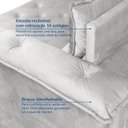 Ver imagem 5 de Sofá Retrátil e Reclinável 270cm Cupuaçu CabeCasa MadeiraOriginals