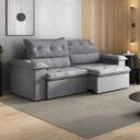 Ver imagem 1 de Sofá Retrátil e Reclinável 270cm Cupuaçu CabeCasa MadeiraOriginals