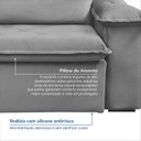 Ver imagem 6 de Sofá Retrátil e Reclinável 270cm Cupuaçu CabeCasa MadeiraOriginals