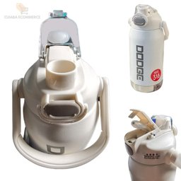 Copo Térmico Gigante para Viagem de 1 Litro - 5 Copo Térmico Gigante para Viagem de 1 Litro - 5