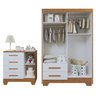 Quarto de Bebê Completo com Guarda-roupa, Berço e Cômoda Sonho - 3
