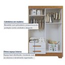 Ver imagem 7 de Quarto de Bebê Completo com Guarda-Roupa, Berço e Cômoda Sonho Marrom/Branco/Amadeirado