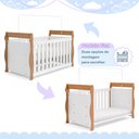 Ver imagem 5 de Quarto de Bebê Completo com Guarda-Roupa, Berço e Cômoda Sonho