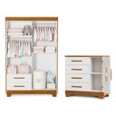 Ver imagem 7 de Quarto de Bebê Completo com Guarda-Roupa, Berço e Cômoda Sonho