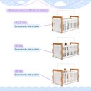 Ver imagem 4 de Quarto de Bebê Completo com Guarda-Roupa, Berço e Cômoda Sonho