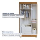 Ver imagem 6 de Quarto de Bebê Completo com Guarda-Roupa Berço e Cômoda Bibi