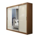 Ver imagem 2 de Guarda-roupa Viena Espelho Central Yescasa