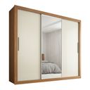 Ver imagem 2 de Guarda-roupa Viena Espelho Central Yescasa