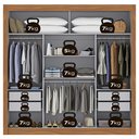 Ver imagem 7 de Guarda-roupa Viena Espelho Central Yescasa