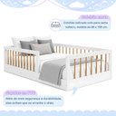 Ver imagem 5 de Cama Montessoriana Solteiro Ana 99x195x36cm