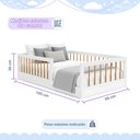 Ver imagem 4 de Cama Montessoriana Solteiro Ana 99x195x36cm