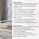 Ver imagem 7 de Cama Montessoriana Casal Ana 144,8x195x36cm Marrom/Branco/Amadeirado