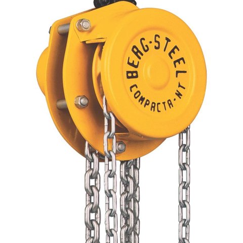 Talha Manual Compacta Nt-8 500kg e 3 Metros de Elevação - Berg-steel Nt500