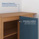Ver mais imagens de Cozinha Compacta 4 Peças 2 Aéreos 2 Balcões Soho CabeCasa MadeiraOriginals Azul/Freijó