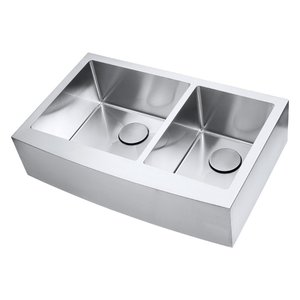 Kit Cuba Dupla Sa205 + Válvula com Cesto Aço Inox